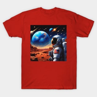 MARS AND THE STARS 3B T-Shirt